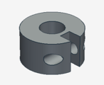 Clamping shaft collar — SUS303 stainless